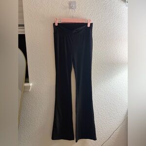 SHEIN Black Flared Yoga Pants